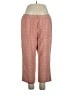 Sigrid Olsen Print Red Silk Pants Size 16 - photo 1