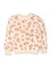 Jessica Simpson Animal Print Ivory Pullover Sweater Size 6X - photo 1