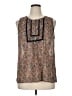 Daniel Rainn 100% Polyester Gray Sleeveless Blouse Size XL - photo 1