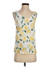 Joules 100% Polyester Yellow Tank Top Size 4 - photo 1