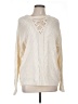 It's Our Time 100% Acrylic Ivory Pullover Sweater Size L - photo 1