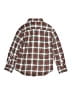 Crewcuts 100% Cotton Plaid Brown Long Sleeve Button-Down Shirt Size 8 - photo 2