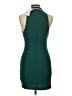 Zara Solid Green Cocktail Dress Size M - photo 2