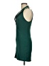 Zara Solid Green Cocktail Dress Size M - photo 5