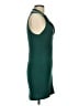 Zara Solid Green Cocktail Dress Size M - photo 4