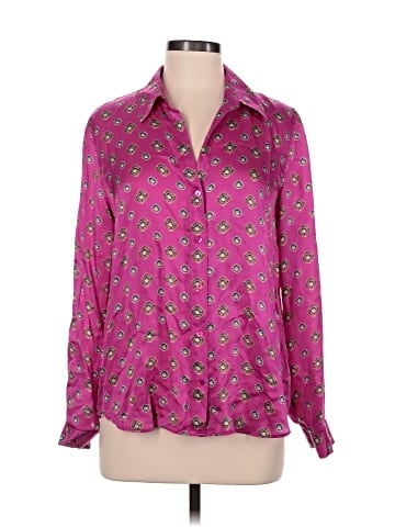 L'Agence Long Sleeve Blouse (view 1)