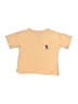 Carter's 100% Cotton Yellow Orange Short Sleeve T-Shirt 12-18 MO / 18 MO - photo 1