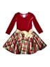 Bonnie Jean Argyle Red Dress Size 5 - photo 1