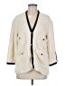 Maje 100% Cotton Ivory Blazer Size EU (FR) 38 / US 6 - photo 1