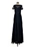 Xscape Blue Black Cocktail Dress Size 4 - photo 1