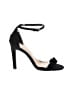 Just Fab Black Sandals Size 9 - photo 1