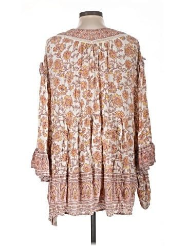 Free People 3/4 Sleeve Blouse (view 2)