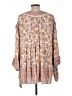 Free People Orange 3/4 Sleeve Blouse Size L - photo 2