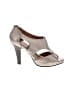 Sofft 100% Leather Silver Heels Size 7 - photo 1