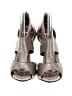 Sofft 100% Leather Silver Heels Size 7 - photo 2