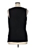 August Silk Black Sleeveless T-Shirt Size XL - photo 2