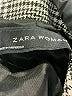 Zara Houndstooth Gray Blazer Size XS - photo 6