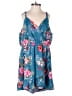 Torrid Blue Romper Size Med Plus (00) - photo 1
