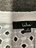 Lulus 100% Cotton Ivory Long Sleeve Blouse Size M - photo 7