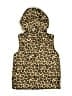 The Children's Place 100% Polyester Gold Brown Vest Size 10 - 12 - photo 2