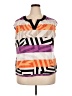 Worthington Purple Short Sleeve Blouse Size 2X - photo 1