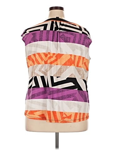 Worthington Short Sleeve Blouse (view 2)
