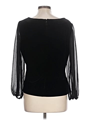 Alex Evenings Long Sleeve Blouse (view 2)