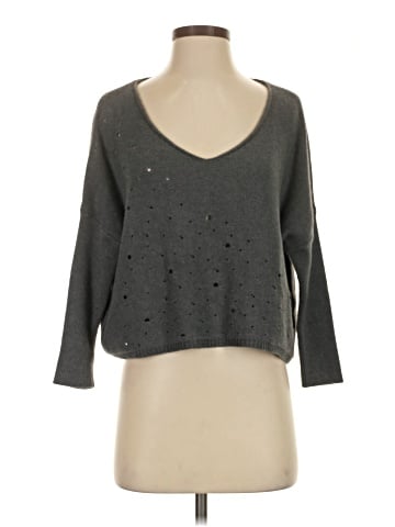 Autumn Cashmere 3/4 Sleeve Top (view 1)