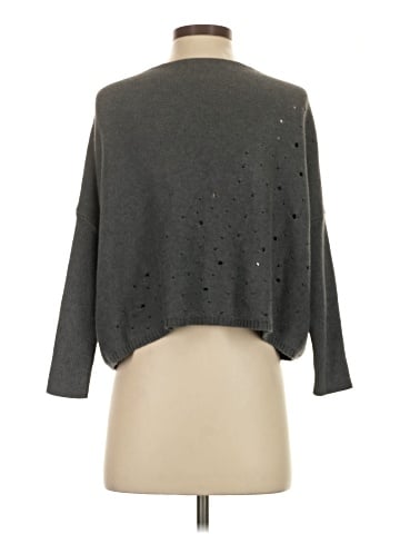 Autumn Cashmere 3/4 Sleeve Top (view 2)