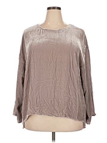 Eileen Fisher Long Sleeve Blouse (view 1)