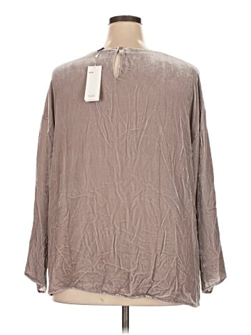 Eileen Fisher Long Sleeve Blouse (view 2)