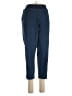 Purejill Chevron-herringbone Blue Casual Pants Size L - photo 1