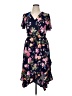 Gilli Floral Blue Casual Dress Size XL - photo 1