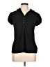 Apt. 9 Black Short Sleeve Blouse Size L - photo 1