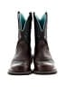 Ariat Paisley Brown Teal Boots Size 10 - photo 2