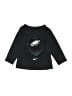 Nike 100% Polyester Black Long Sleeve Top Size 2T - photo 1