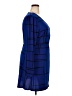 Nine West Graphic Blue Casual Dress Size XXL - photo 4