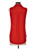 BCX 100% Polyester Red Sleeveless Blouse Size XS - photo 2
