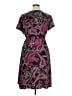 Apt. 9 Paisley Purple Casual Dress Size XL - photo 2