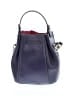 FURLA 100% Leather Blue Leather Bucket Bag One size - photo 3