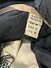 Burberry 100% Polyester Black Trenchcoat Size 14 - photo 11