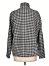Lands' End 100% Polyester Houndstooth Black Jacket Size L (petite) - photo 2