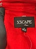 Xscape Solid Red Cocktail Dress Size 16 - photo 7