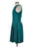 Mossimo Stripes Teal Casual Dress Size S - photo 5