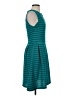 Mossimo Stripes Teal Casual Dress Size S - photo 4