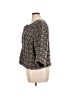 Boden Floral Gray Wool Blazer Size 14 - photo 5