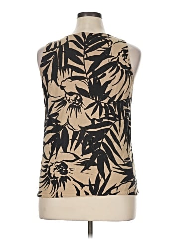 August Silk Sleeveless Blouse (view 2)