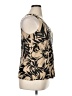 August Silk Tan Sleeveless Blouse Size XL - photo 4