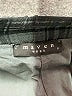 Maven West 100% Cupro Stripes Black Shorts Size S - photo 3