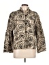 Caroline Rose Print Gold Jacket Size L - photo 1